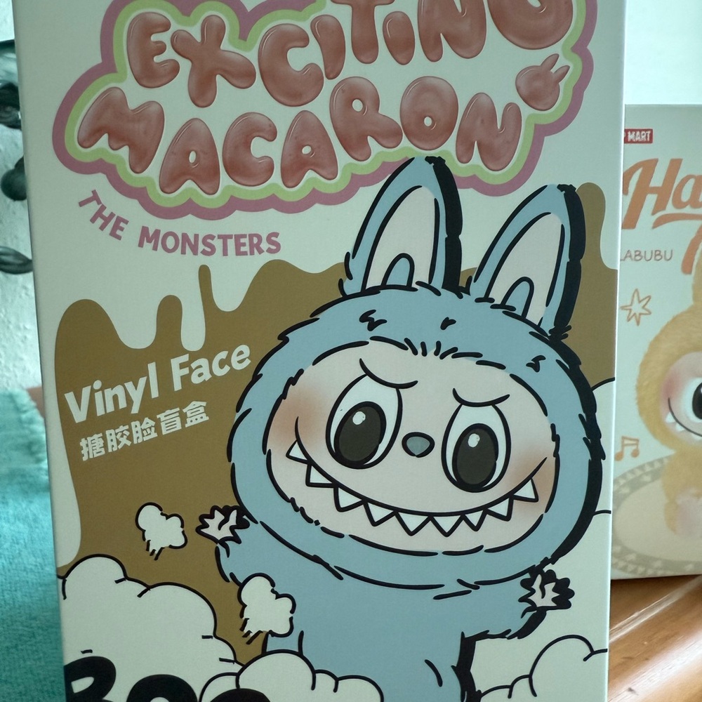 Exciting Macaron Vinyl Face Green grape unopened box